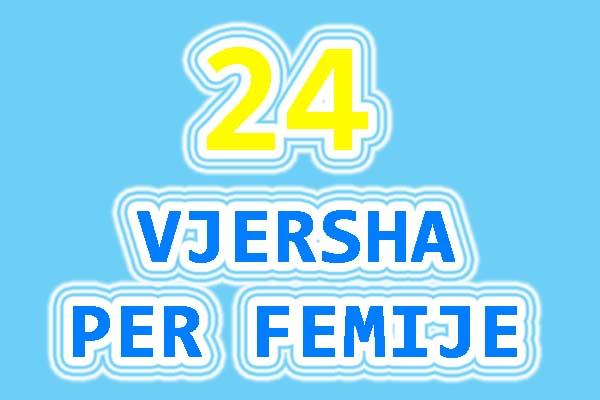 24 VJERSHA PER FEMIJE te vegjel perralla shqip